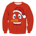 Fun Christmas Jumper - Red Snowman