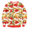 Fun Christmas Jumper - Santa Dog