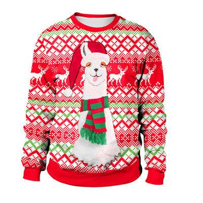 Fun Christmas Jumper - Llama