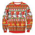 Fun Christmas Jumper - Red Santa
