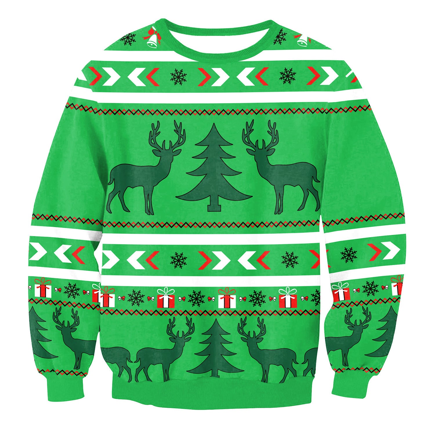 Fun Christmas Jumper - Reindeers